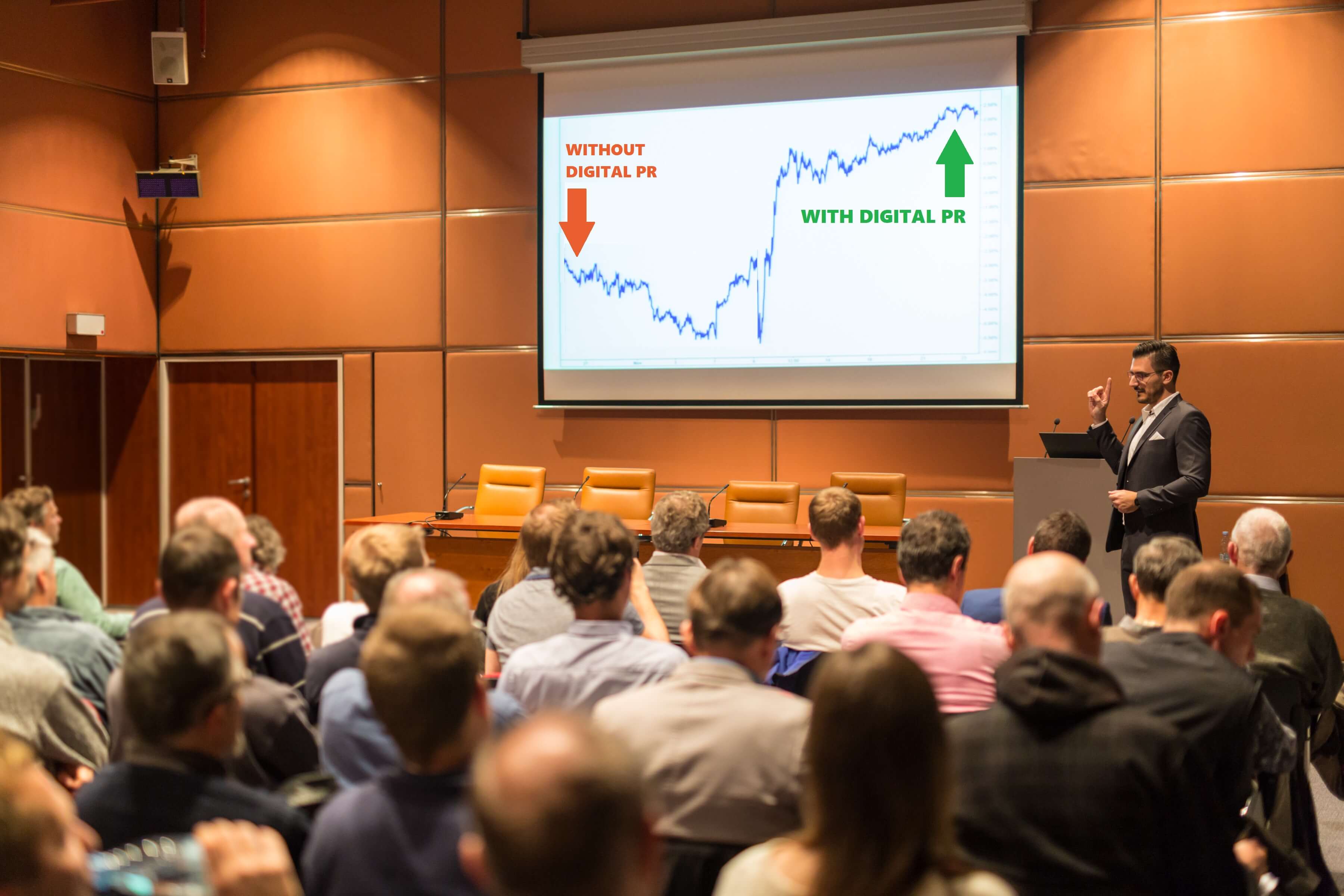 conference speaker recommends digital pr